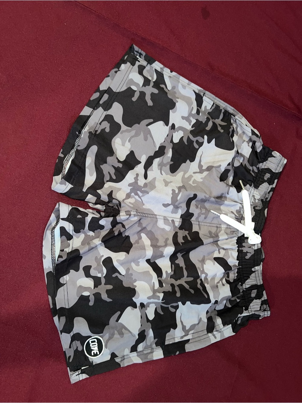 Cove brand Gray Camo Swim Shorts size 30